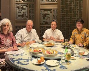 ドイツ・ハイデルベルグ市長との昼食会